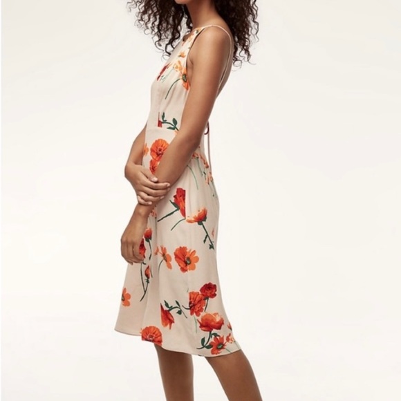 Aritzia Wilfred Midi Dress - size 0 - Picture 3 of 9